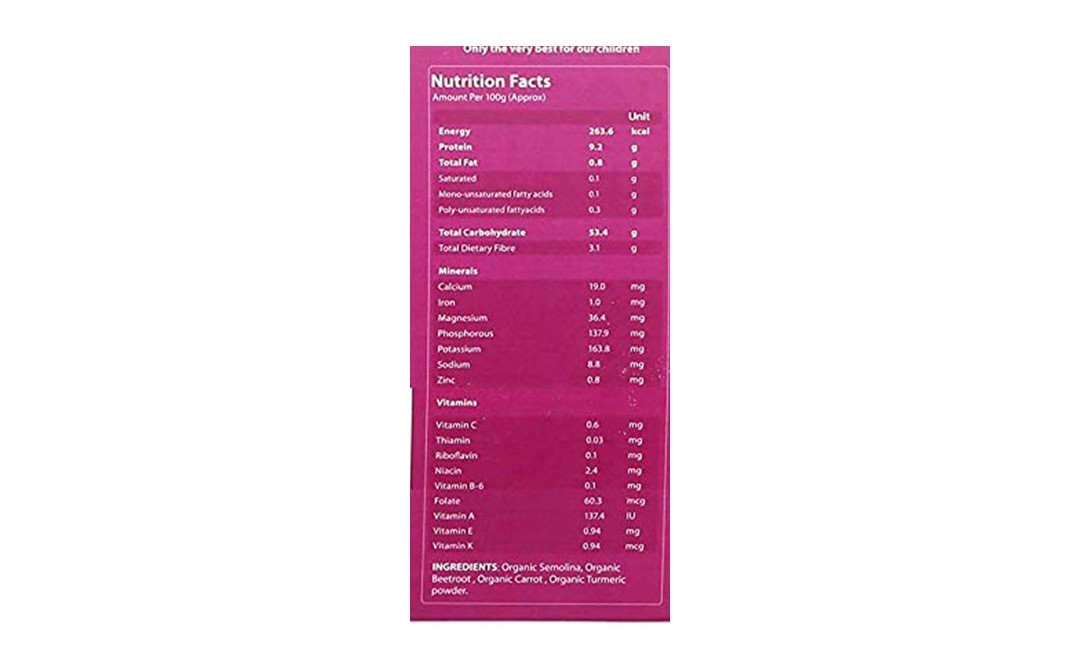 Mimmo Organics Veggie Elbows (Organic Wholesome Pasta)   Box  250 grams